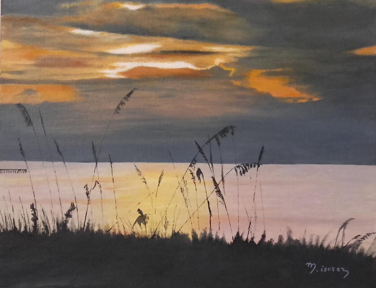 coucher de soleil