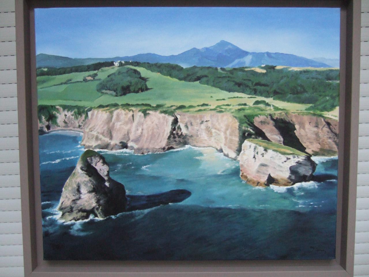 Les falaises d'Hendaye