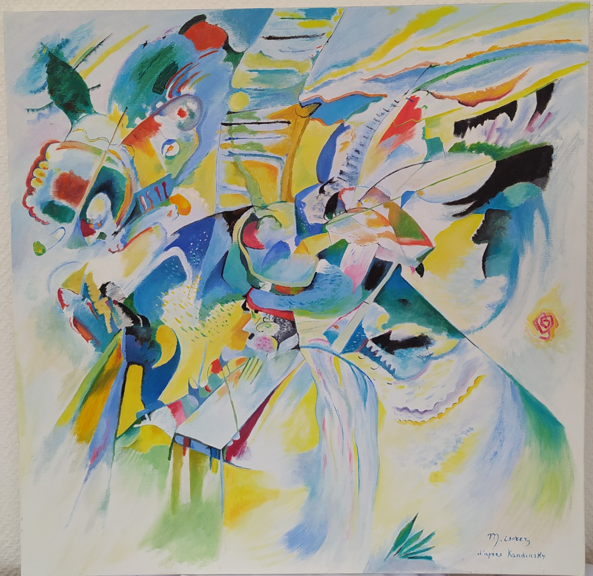 Improvisation d'après Kandinsky