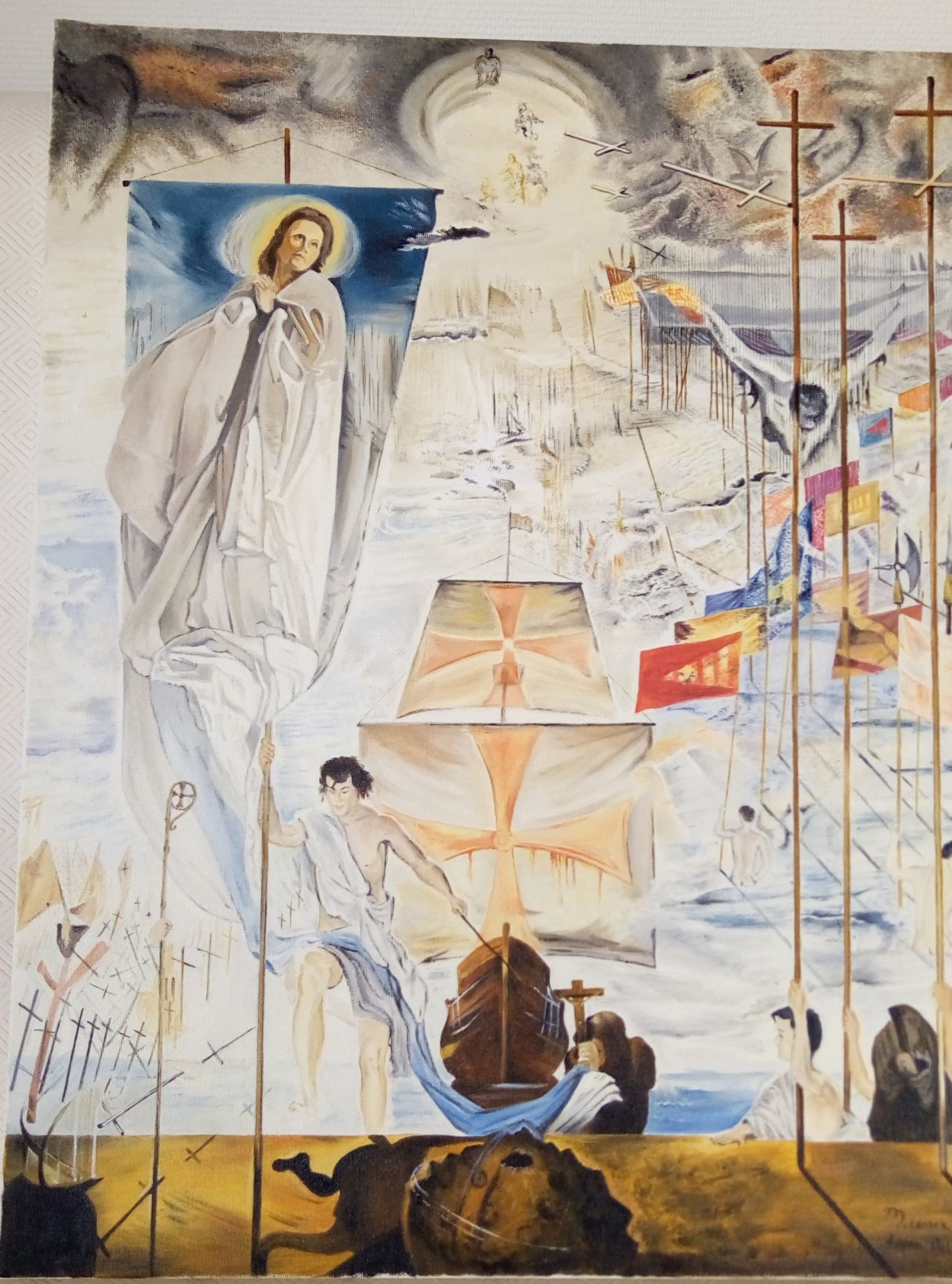 La decouverte de l amerique par christophe colomb d apres s dali