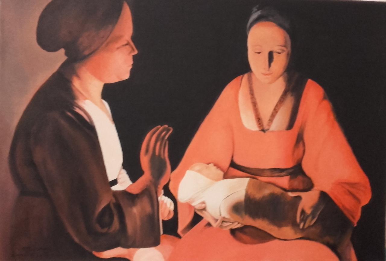 Nativité d'après De  La Tour