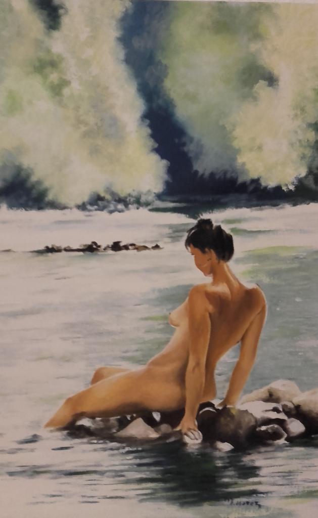 Nu à la riviere